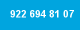 922 694 81 07